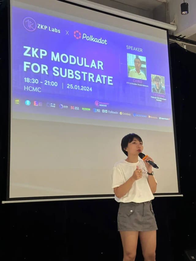ZKP Labs x Polkadot Meetup - “ZKP Modular For Substrate”